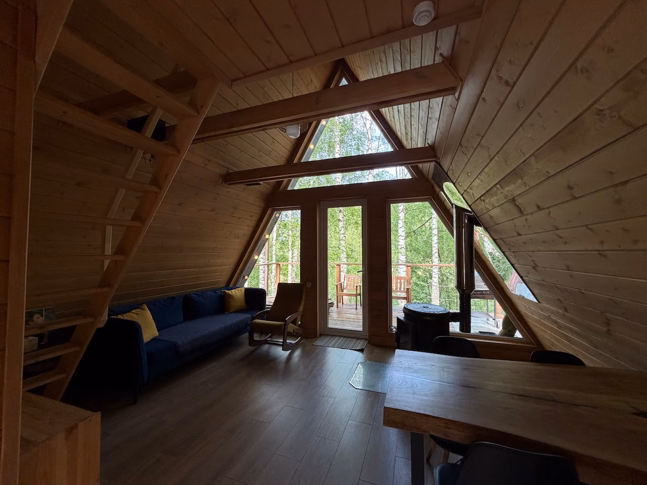 A-frame с банным чаном — фото 2